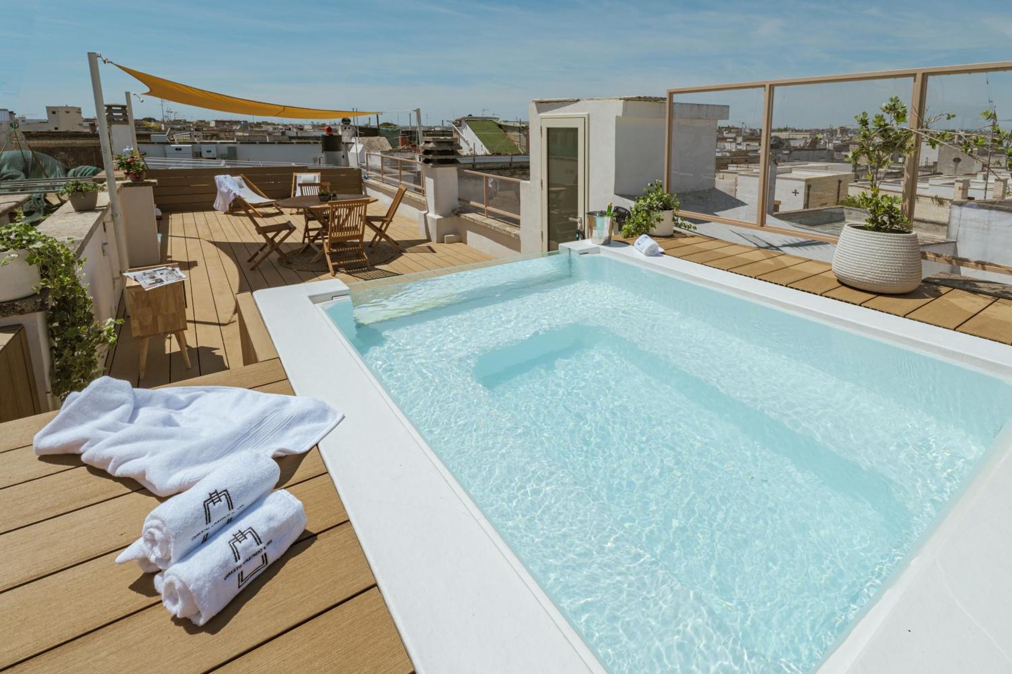 Guaceto Apartment Luxury Property With Private Pool On The Terrace Mesagne Exterior photo